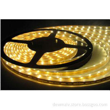 Yellow 24w 335 SMD Flexible RGB LED Strip IP67 waterproof r